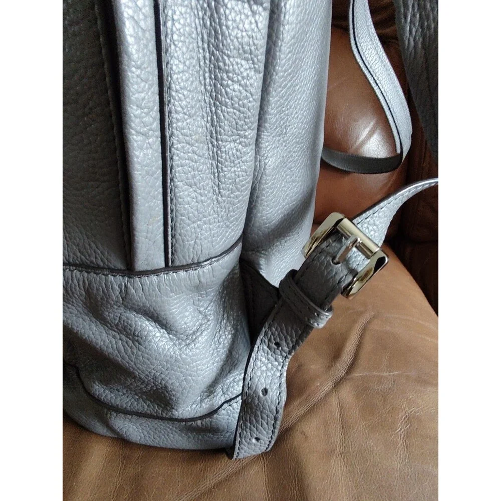 New with tags Women's Rare Michael Kors Leather Gray Backpack Limited Edition